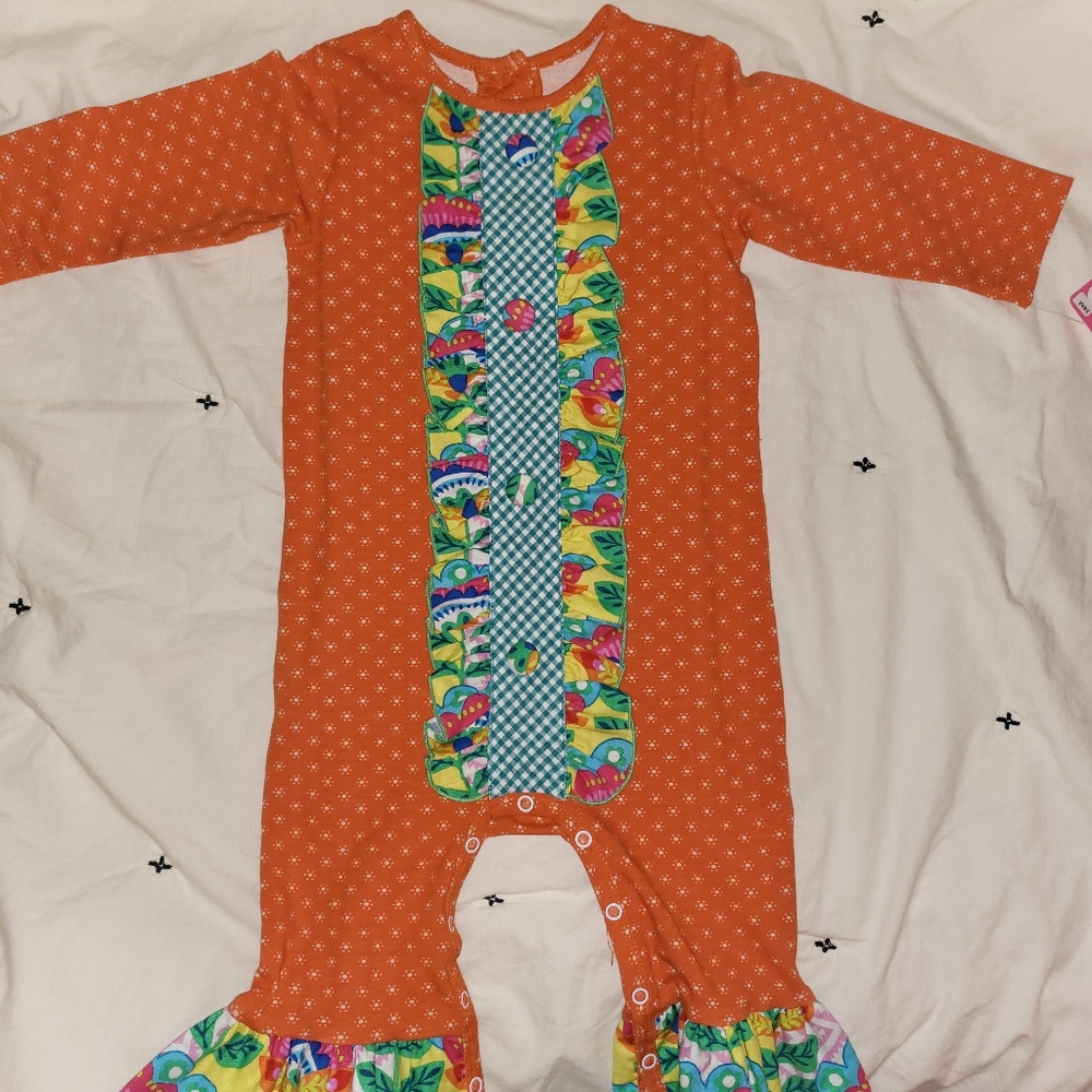 RicRac Nwt romper 18m